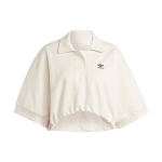 Adidas Originals SS23 Always Original L&uuml;hikeste Varrukatega Spordipolo S&auml;rk Naiste Topid Valge IC5589 L