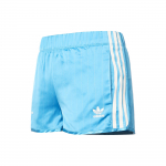 Adidas Originals, Sporty & Rich Adidas Trefoil X Sporty & Rich SS23 Logoriba Vabaaja Spordip&uuml;ksid Naiste Alaosad Sinine IN5252 S