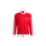 Adidas Originals Adicolor Seeria Kolme triibuga lukuga jakk Meeste jakk Punane IM4511 XXL