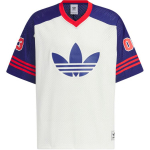 Adidas Originals V&auml;rvilise Bloki Logotr&uuml;kiga Mugav Mitmek&uuml;lgne Vabaaja L&uuml;hikeste Varrukatega T-s&auml;rk Unisex Topid Sinine Valge JC6801-1 M