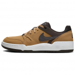 Nike Full Force Low Premium Flax Baroque Brown Meeste Tennised Valge Samet-Pruun HF7734-200 42.5
