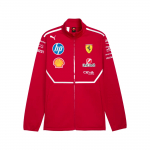 Puma X Scuderia Ferrari Seisukrae Mugav Vabaaja Pehme Kest Pikkade Varrukatega Jakk Meeste Jakk Tume-Kirsipunane 763940-01 L