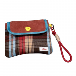 Andmekaablite organiseerija H&uuml;gieenisidemete kott Suure mahutavusega Kontrastv&auml;rvi kosmeetikakott Mitmeotstarbeline Salvr&auml;tikute hoiukott punane