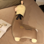 Alpaca padi pikk padja nukk Suure suurusega t&uuml;druku voodi, mida saab hoida ja sellel magada. 70cm brown