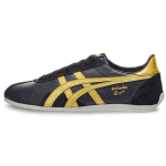 Onitsuka Tiger Runspark Classic Mugavad libisemiskindlad kerged madalad vabaajajooksukingad Unisex tossud Must Kuldne D201L-001 36