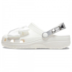 Crocs Vibu &Uuml;mar Nina Paks Tald Mugavad Kerged Klounid Naiste Klounid Valge 209913-100 36-37