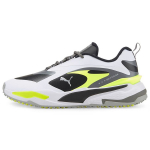 Puma Gs-Fast Spordikomfort Vastupidavad Madalad Golfikingad Meeste Tossud Valge Hall Kollane 376357-06 40