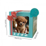 1 tk Elektrooniline robotkoer Realistlik koeram&auml;nguasi K&otilde;ndiv Haukuv Saba liputav Interaktiivne robotkutsikas Armas koer lastele t&uuml;drukutele