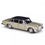 WELLY 1/24 Mercedes Benz 600 Sulamist Klassikalise Auto Mudel Diecasts Metallist S&otilde;idukid Auto Mudel Simulatsioon Kogumine Laste M&auml;nguasjad Kingitus kuldne