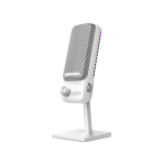 NZXT Capsule Elite Juhtmega USB Mikrofon Valge Kardioidne M&auml;nguri Mikrofon (Valge, AP-PUMIC-W1, SP1193)