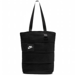 Nike Sportswear Pol&uuml;amiidist T&otilde;mblukuga Kotike Ostukott K&auml;ekott V&auml;ike Suurus Unisex Must Vabaaja CU3930-010 must