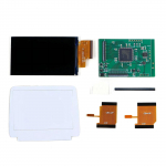 Taustvalgustusega LCD-ekraan V5.0 IPS K&otilde;rge heledus Remont Uuendatud Kohandatud Modifikatsioonikomplekt GBA V5 Konsoolile