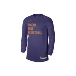 Nike Phoenix Suns Vabaaja Sporditreening &Uuml;mmarguse kaelusega Pikkade varrukatega T-s&auml;rk Meeste Topid Lilla FD9963-566 XL blue