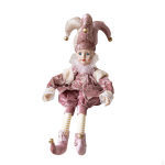 Christmas Doll Decoration Figure Home Decor Wind up Shaking Head Desktop Ornament for roosa