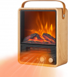 Kaasaskantav 1500W kaminak&uuml;tt realistliku 3D-leegi ja praksuva heliga, termostaadi ja ETL-sertifikaadiga (P&auml;hkel)