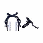 Funsea jalgrattapidurid U pidurikomplekt Jalgrattatarvikud sepistatud sulamist hoob l&auml;bipaistvad padjad sisemine v&auml;limine korpus BMX osade kaabel