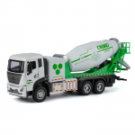1/32 Betoonisegisti Veoauto Inseneris&otilde;iduk Sulamist Metallist Valatud Mudelauto Laste M&auml;nguauto Heliga ja Valgusega T&otilde;mmatav Kingitus roheline/valge
