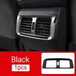 Autotarvikud Toyota RAV4 XA50 - 2022 2023 h&uuml;briidse roostevaba tagumise kliimaseadme ventilatsiooni v&auml;ljalaskeava raami kate jaoks must