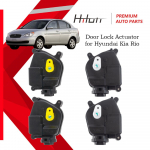Eesmine Tagumine Vasak Parem Auto Ukse Lukustus Actuator Latch Mootor 2006-2011 Hyundai Accent Kia Rio jaoks(5) Front Left