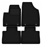 Dywaniki samochodowe welurowe czarne do: MG HS SUV (2018-)