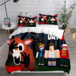 99 &ouml;&ouml;d metsas Voodipesukomplektid Tekk Tekikott Voodikate Tekikott Padjap&uuml;&uuml;r 2-3 osaline komplekt Lastele T&auml;iskasvanute suurus EU Single 135x200cm