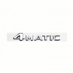 3D ABS T&auml;hed E220d GLC220d C220d C250d GLE350d 4Matic Embleem Mercedes Benz W205 Auto Pagasiruumi Kleebis 4matic