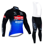 2026 Alpecin Deceuninck Holland Jalgrattas&auml;rgi Komplekt Pikkade Varrukatega Van der Poel R&otilde;ivad Rattas&otilde;idu Termojope &Uuml;likond P&uuml;ksid P&uuml;ksid MTB S