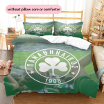Panathinaikos FC Muster Voodipesu Kodukaunistus S&uuml;nnip&auml;evakingitus (1 * tekikott + 2 * padjap&uuml;&uuml;ri, ilma s&uuml;damikuta) 135x200cm