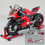 1:6 Ducati V4 V4S V4SP2 1:7 v&otilde;idus&otilde;idumootorratta mudel survevalu sulam mootorratta m&auml;nguasi kollektsioon miniatuurne auto kodu kaunistus poiss red