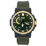 Casio Pro Trek Analoog-Digitaalne 30. Aastap&auml;ev Bio-p&otilde;hisest Vaikrihm Roheline sihverplaat P&auml;ikeseenergia PRW-61ANS-3 100M Meeste k&auml;ekell