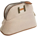 Hermes Bolide Casaque 16 H&otilde;bedane pandla Puuvillane reisi hoiukott Naiste kotid Helehall H103970MV05 Box Included