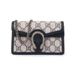 Gucci Dionysus GG Super Mini kott Beež/Sinine Supreme Naiste &Otilde;lakotid Pruun 476432-K9GSN-4075 Basic Set (Bag+Dust Bag)