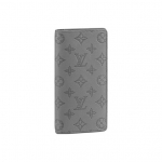 Louis Vuitton Brazza Klassikaline Monogramm Pikk Volditav Nahast Rahakott Unisex Rahakott Hall M81335 Box(Basic Set+Box)