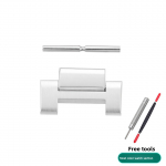 IWC insenerisarja iw328901 k&auml;ev&otilde;ru roostevabast terasest kellarihm LINK pikendatav metallosa pikendatav kella pandla tarvik 17.5x10mm