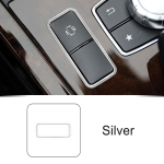 Mercedes Benz E-klassile W212 2010-2015 Keskkonsooli ES-nuppude raami dekoratsioon Autotarvikud Liist Alumiiniumisulamist kleebis h&otilde;be