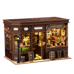 QmXCyzl DIY Nukumaja Miniatuurkomplekt Toale 3D Arhitektuurne Tolmukate Ei Sisaldu Algajatele, M&ouml;&ouml;bel, Dekoratsioon, Hobi, Mudel, (Nurgak&otilde;rts)