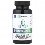Zhou Nutrition, Ashwagandha, 60 taimset kapslit