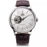 Orient Bambino Automaatne Kell, Mehaaniline, Avatud S&uuml;da, RN-AG0005S, Meeste, Valge, H&otilde;bedane, Jaapani Tootja Garantiiga