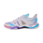 Li Ning Cushioning Slip Resistant Breathable Low top Badminton Shoes Unisex White Blue AYAR001-5 39 white