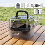 L&auml;bipaistev hamstri tualettpuur, kaasaskantav k&auml;sitsi kantav t&scaron;int&scaron;ilja puur, v&auml;ikeloomade kandepuur, vastupidav hingav lemmiklooma kandekast