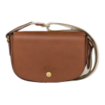 Longchamp &Eacute;pure Reljeefne logo Klappkinnitusega Nahast &Otilde;lakott V&auml;ike Naiste &otilde;lakott Konjak 10253HFY504 Basic Set (Bag+Dust Bag) brown