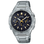 Casio Wave Ceptor H&otilde;bedane WVQ-M410DE-1A3JF Meeste P&auml;ikeseenergial t&ouml;&ouml;tav Raadiojuhtimisega K&auml;ekell,