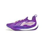 Li Ning Sonic 13 Cushioning Slip Resistant Abrasion Resistant Low top Basketball Shoes Men's Purple Pink ABAV025-6 45
