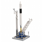 MINU ENESE LOOMING Saturn V Mastaabis SpaceX Falcon 1 Stardiplatvorm Ehitusklotside Kollektsioon Universumi Rakett Kunstlik Satelliit Falcon 9 S&otilde;iduk Kingitus