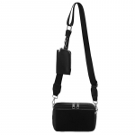 Kerge luksuslik Nyl Kevad Meeste kott Moodne ja lihtne Crossbody kott 2026 Kvaliteetne Trendikas ja isikup&auml;rane &Otilde;lakotid must