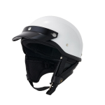Marushin MCH5 Mootorratta &Uuml;ks suurus sobib k&otilde;igile Osa MZH001 MZ-POOLKIIVER, Valge, (57-60 cm), Number valge