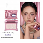 Ch&eacute;eryep Professionaalne Meigik&otilde;rgvalgustite Komplekt Pronzer Kujundusroos Puuderp&otilde;sepuna Pressitud Puuder S&auml;ra Esilet&otilde;stja P&uuml;siv Helendav SH02 Pink Highlight