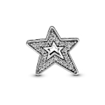 Pandora 925 H&otilde;bedane L&auml;ikiv As&uuml;mmeetriline T&auml;heke V&otilde;lu Unisex V&otilde;lu 790016C01 Box