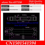 0-100g 200g 300g 500g Capacity Miniature Load Cell Aluminium Alloy Home kitchen electronic scale Weighing Sensor 500g weight gray