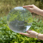 200mm 230 250mm Optiline PMMA P&auml;ikesefookuse Fresnel-l&auml;&auml;ts Prožektor Tasane Suurendusklaas P&auml;ikese Kondenseeriv L&auml;&auml;ts Fookuskaugus 100 - 1000mm 100mm